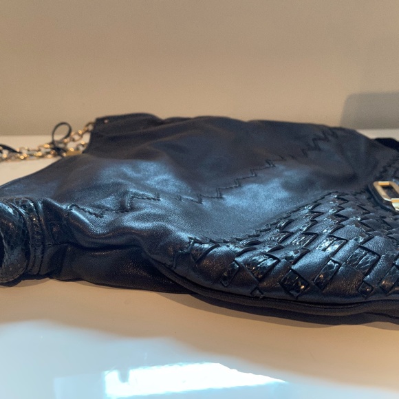 Jimmy Choo Leather and Suede Fringed Handbag - Picture 11 of 12